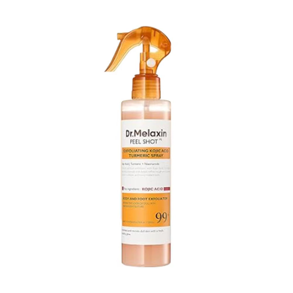 Dr. Melaxin Peel Shot Kojic Acid Turmeric Spray Curcumin Gentle Exfoliating Improve Dullness Moisturizing Nourishing Skin Care
